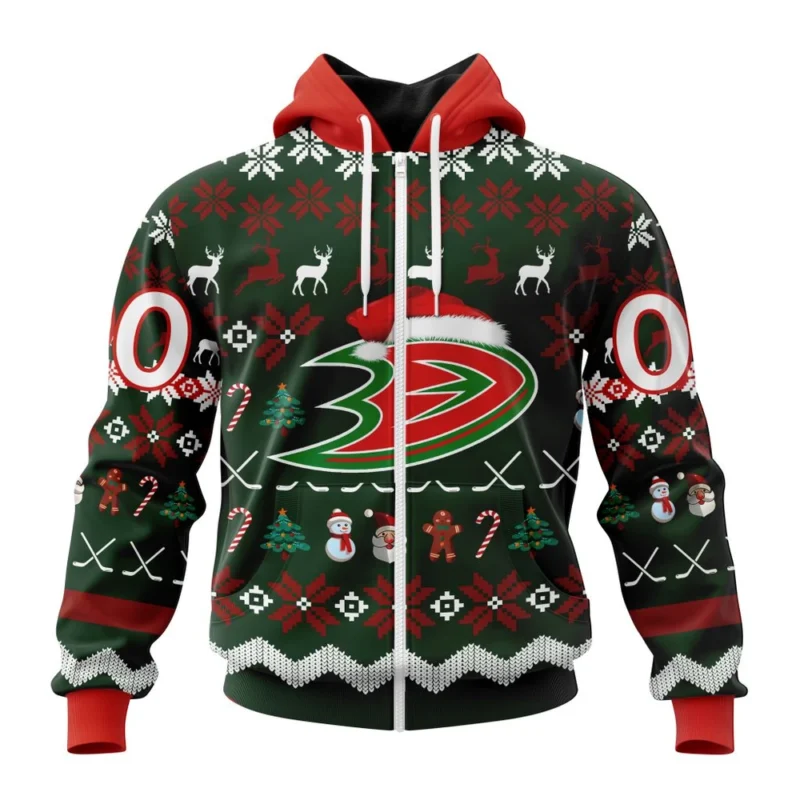 NHL Anaheim Ducks, Specialized Unisex Christmas Is Coming,QTNHL 080524B2945