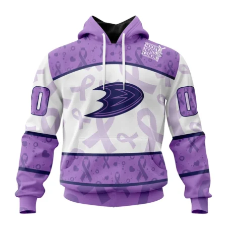 NHL Anaheim Ducks Special Lavender Fight Cancer,QTNHL080524A3113