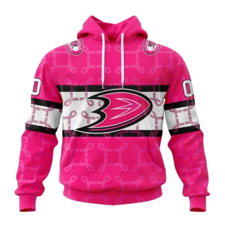 NHL Anaheim Ducks, Specialized Design I Pink I Can, In October We Wear Pink Breast Cancer,QTNHL080524A3631