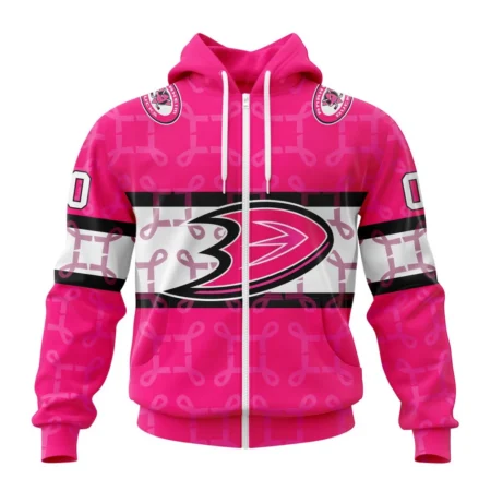 NHL Anaheim Ducks, Specialized Design I Pink I Can, In October We Wear Pink Breast Cancer,QTNHL 080524B3631