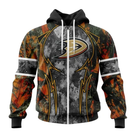 NHL Anaheim Ducks, Specialized Design Wih Camo Concepts For Hungting In Forest,QTNHL 080524B3663