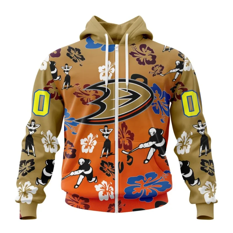 NHL Anaheim Ducks X Hawaii Specialized Design For Hawaiia ,QTNHL 080524B3795