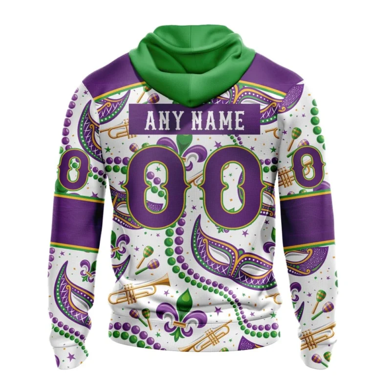 NHL Personalized Name And Number, Anaheim Ducks Special Mardi Gras Design,QTNHL Personalized Name And Number,080524B753