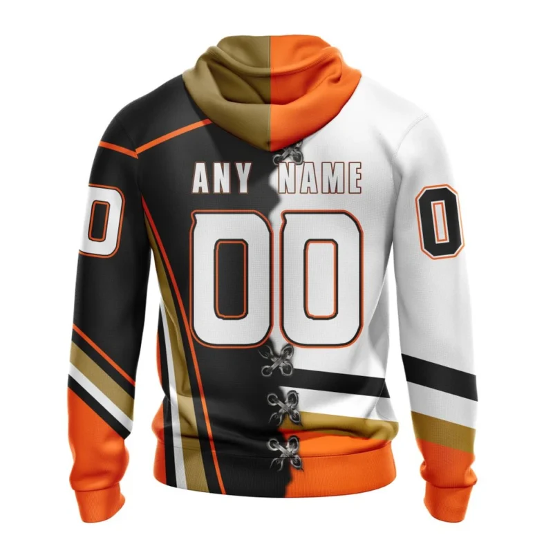 NHL Anaheim Ducks Special Home Mix Reverse Retro Personalized Kits,QTNHL080524A945