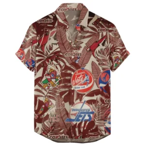 Arizona Coyotes  Vintage Style National Hockey League Hawaiian Shirt All Over Prints QTHW2310724A5