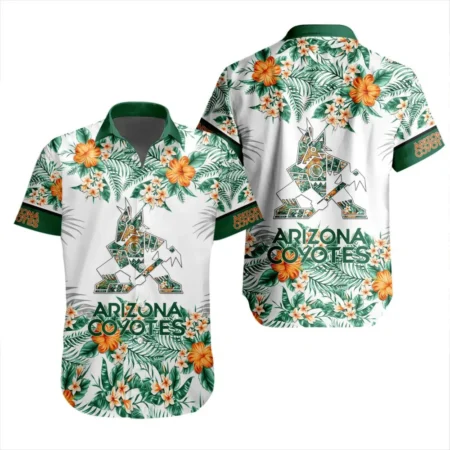 Arizona Coyotes  Tropical Style National Hockey League Hawaiian Shirt All Over Prints QTHWS310724A21