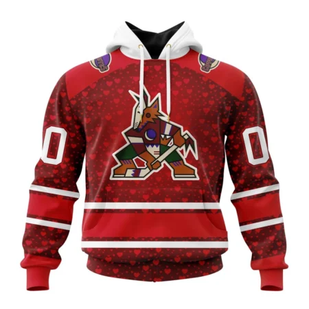 NHL Arizona Coyotes Special Gift For Valentines Day,QTNHL080524A1010