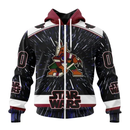 NHL Personalized Name And Number, Arizona Coyotes Special Star Wars Design,QTNHL Personalized Name And Number,080524B1136