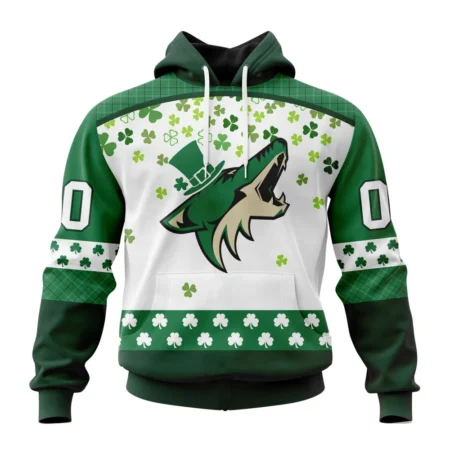 NHL Arizona Coyotes Special Design For St. Patrick Day,QTNHL080524A1260