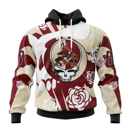 NHL Arizona Coyotes Special Grateful Dead Design,QTNHL080524A1292