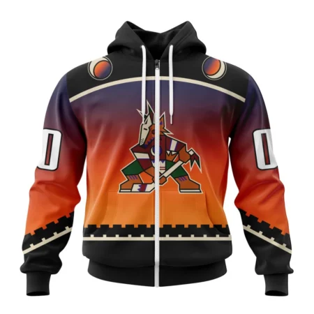 NHL Personalized Name And Number, Arizona Coyotes Personalize Gradient Series Concept,QTNHL Personalized Name And Number,080524B1360