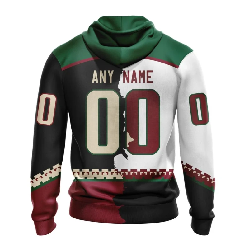 NHL Personalized Name And Number, Arizona Coyotes Personalize  Home Mix Away Kits,QTNHL Personalized Name And Number,080524B1520