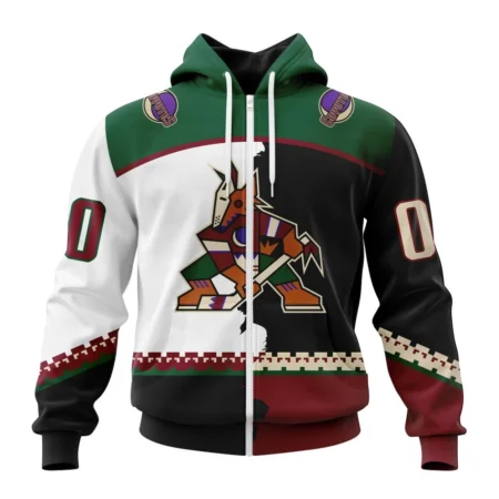 NHL Personalized Name And Number, Arizona Coyotes Personalize  Home Mix Away Kits,QTNHL Personalized Name And Number,080524B1520