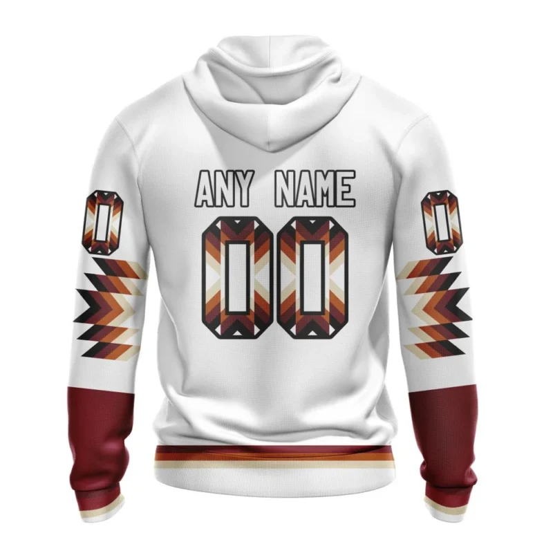 NHL Personalized Name And Number, Arizona Coyotes Special Design With Native Pattern,QTNHL Personalized Name And Number,080524B1595