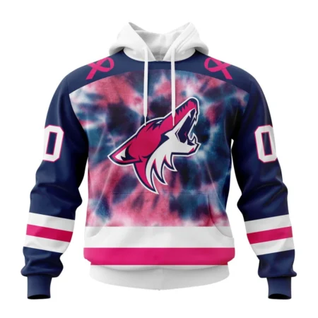 NHL Arizona Coyotes Special Pink October Fight Breast Cancer,QTNHL080524A1847