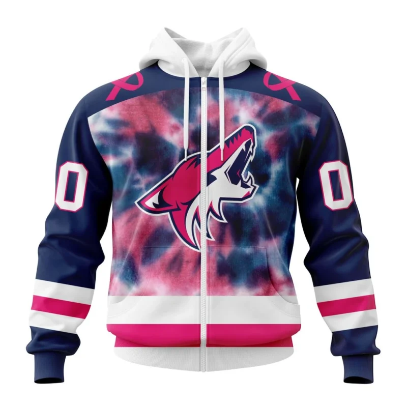 NHL Personalized Name And Number, Arizona Coyotes Special Pink October Fight Breast Cancer,QTNHL Personalized Name And Number,080524B1847