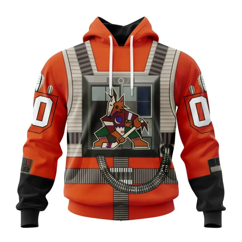 NHL Arizona Coyotes Star Wars Rebel Pilot Design,QTNHL080524A2339