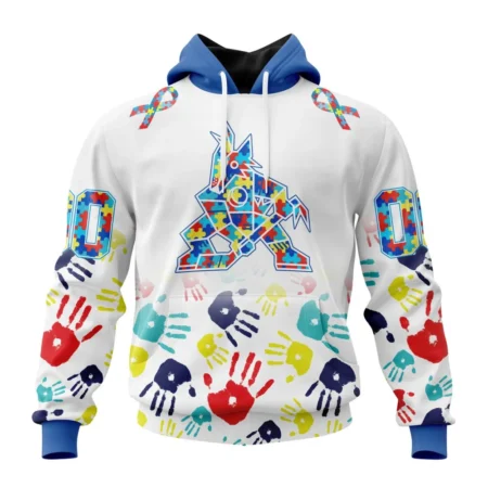 NHL Arizona Coyotes Special Autism Awareness Design,QTNHL080524A2550