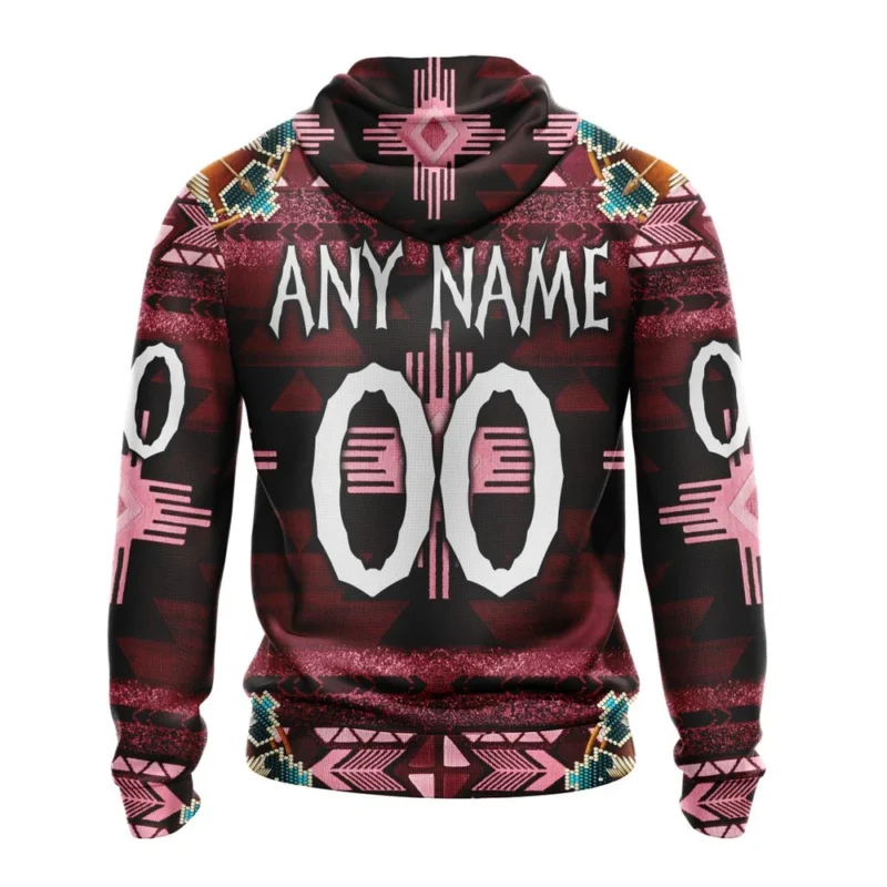 NHL Personalized Name And Number, Arizona Coyotes Special Native Costume Design,QTNHL Personalized Name And Number,080524B2695