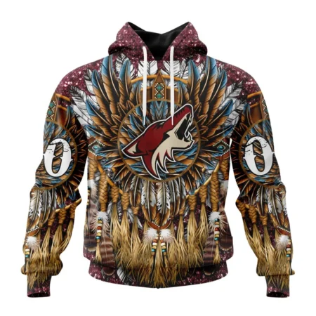 NHL Arizona Coyotes Special Native Costume Design,QTNHL080524A2753