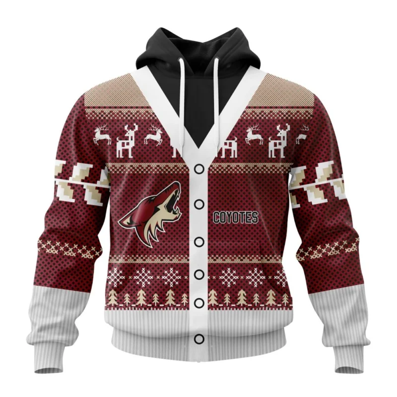 NHL Arizona Coyotes, Specialized Chrismas Season,QTNHL080524A2810