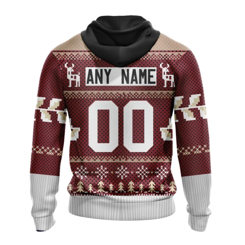 NHL Personalized Name And Number, Arizona Coyotes, Specialized Chrismas Season,QTNHL Personalized Name And Number,080524B2810