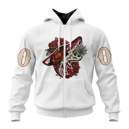 NHL Arizona Coyotes, Specialized Unisex Kits Dã­A De Muertos,QTNHL 080524B2872