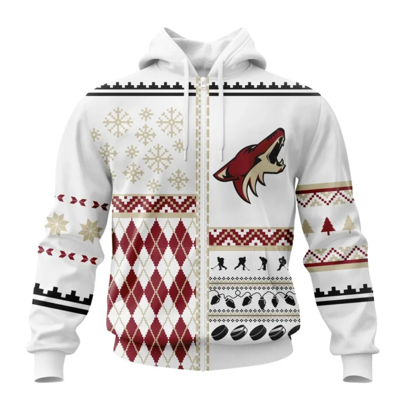 NHL Arizona Coyotes, Specialized Unisex Christmas Is Coming ,QTNHL 080524B2923