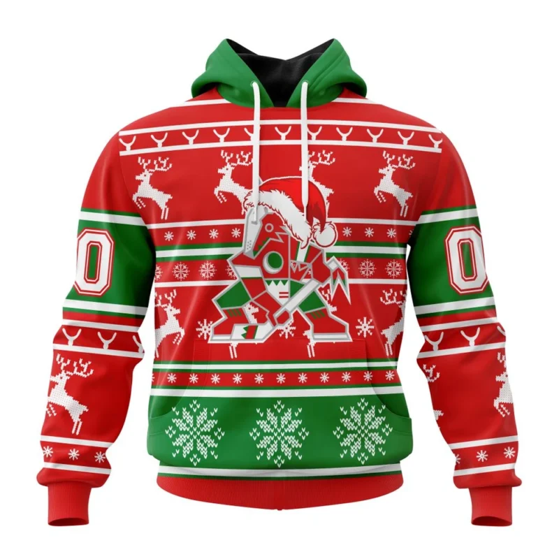 NHL Arizona Coyotes, Specialized Unisex Christmas Is Coming ,QTNHL080524A2972