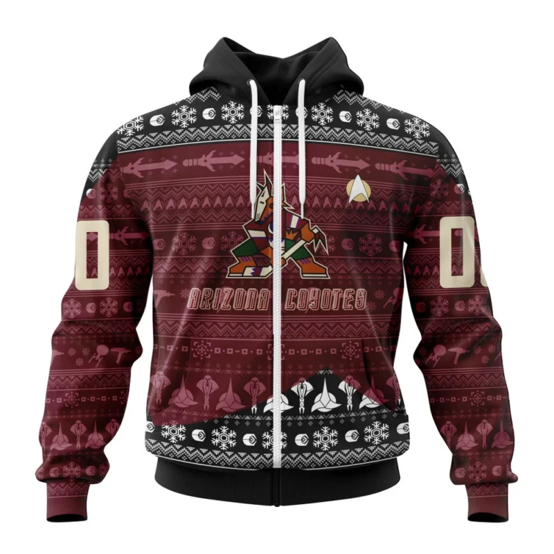 NHL Arizona Coyotes Special Star Trek Design,QTNHL 080524B3028