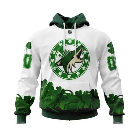 Arizona Coyotes, Happy St.Patrick Days Jersey ,QTNHL080524A3820