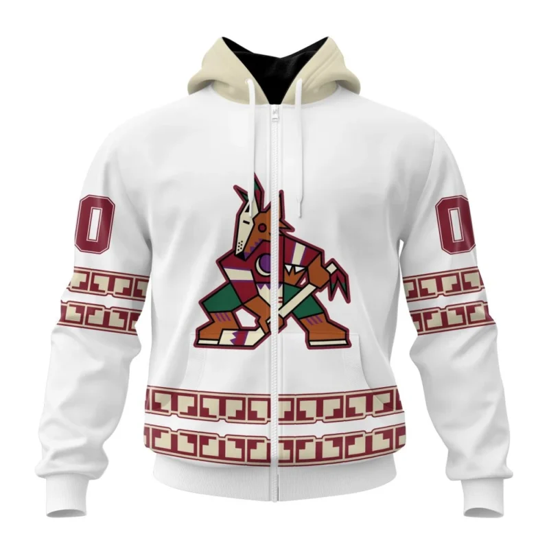 NHL Personalized Name And Number, Arizona Coyotes Special Whiteout Design,QTNHL Personalized Name And Number,080524B582