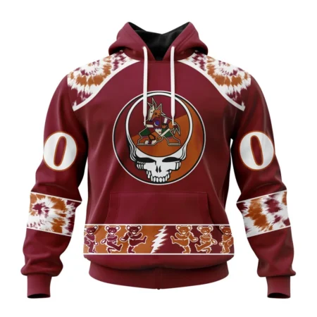 NHL Arizona Coyotes Special Grateful Dead Design,QTNHL080524A69