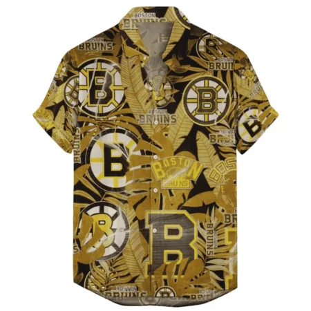 Boston Bruins  Vintage Style National Hockey League Hawaiian Shirt All Over Prints QTHW2310724A4