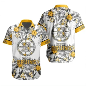 Boston Bruins  Tropical Style National Hockey League Hawaiian Shirt All Over Prints QTHWS310724A1