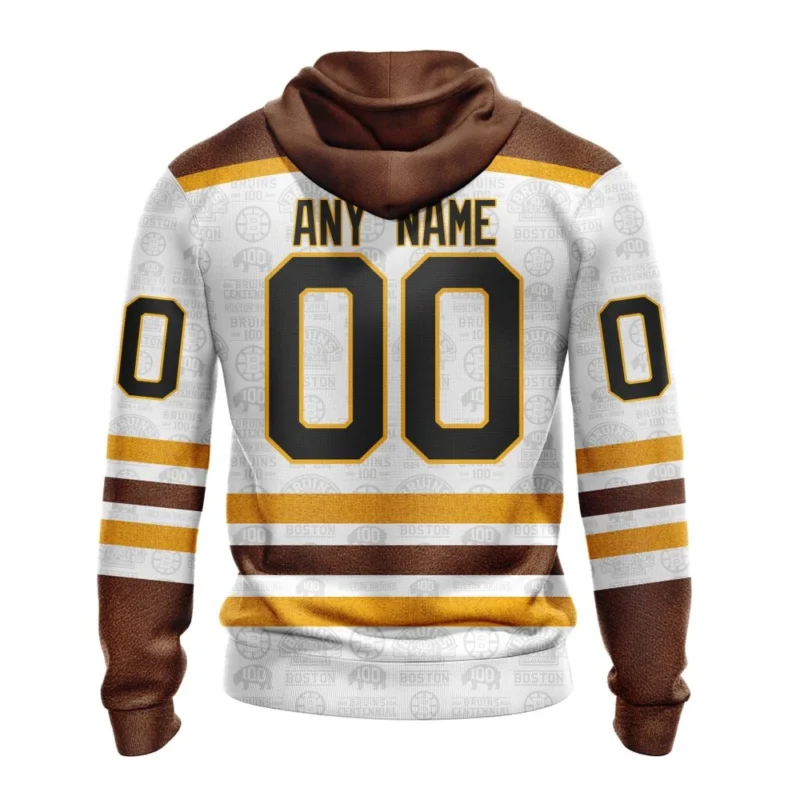 NHL Personalized Name And Number, Boston Bruins Centennial Season Design 100Th Anniversary,QTNHL Personalized Name And Number,080524B110