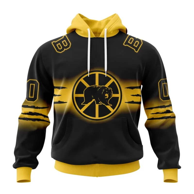 NHL Boston Bruins Personalize Gradient Series Concept,QTNHL080524A1358