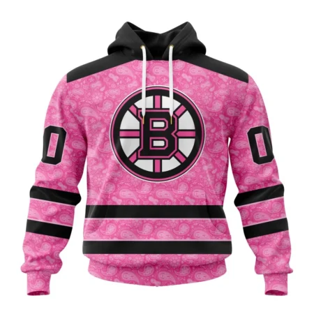 NHL Boston Bruins Special Pink Fight Breast Cancer,QTNHL080524A1653