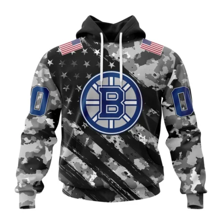 NHL Boston Bruins Special Camo Military Design,QTNHL080524A2188