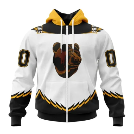 NHL Personalized Name And Number, Boston Bruins Reverse Retro Kits ,QTNHL Personalized Name And Number,080524B23