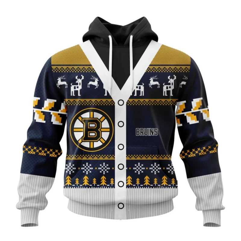 NHL Boston Bruins Specialized Chrismas Season,QTNHL080524A2808