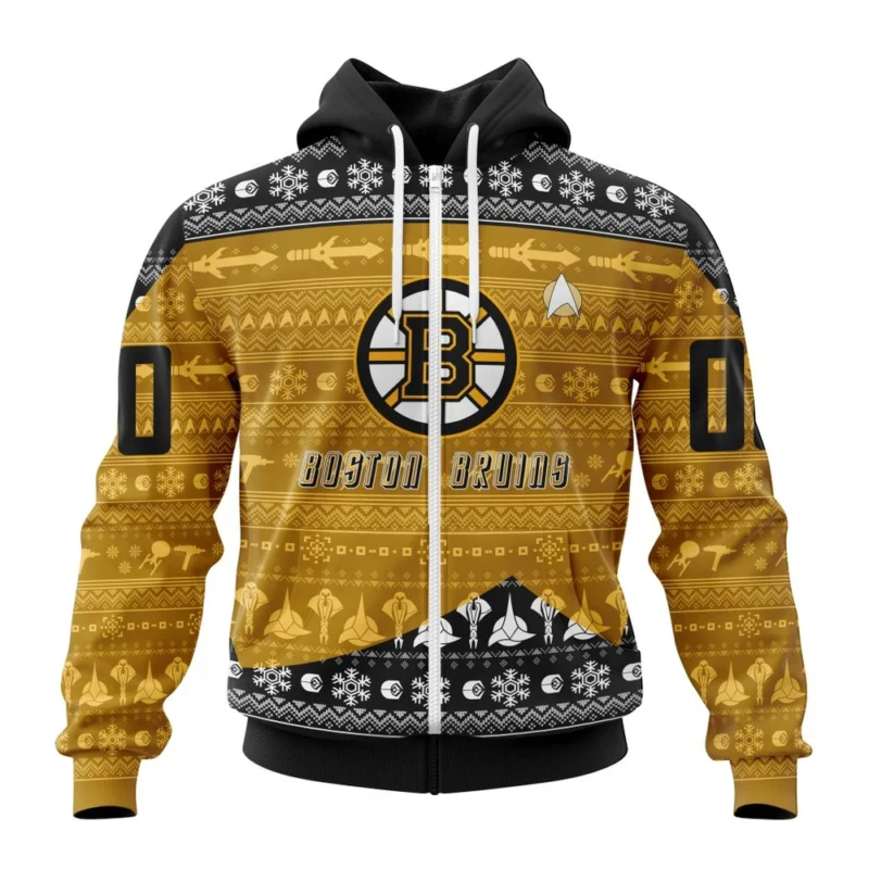 NHL Boston Bruins Special Star Trek Design,QTNHL 080524B3026