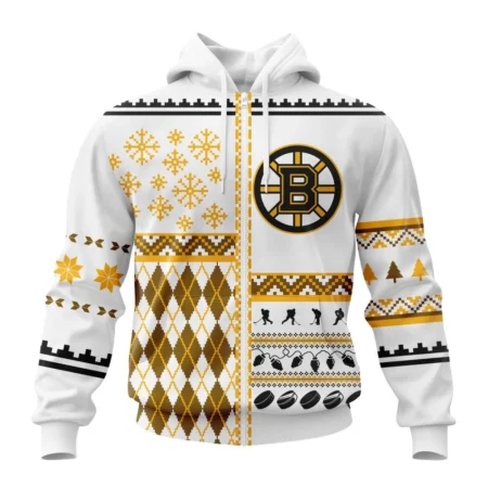 NHL Personalized Name And Number, Boston Bruins Specialized Unisex Christmas Is Coming ,QTNHL Personalized Name And Number,080524B319