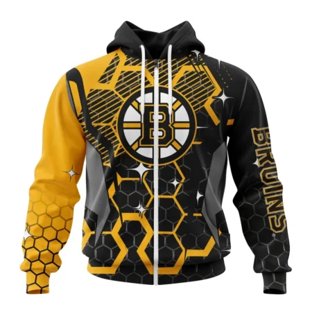 NHL Boston Bruins Specialized Design With Motocross Syle ,QTNHL 080524B3397