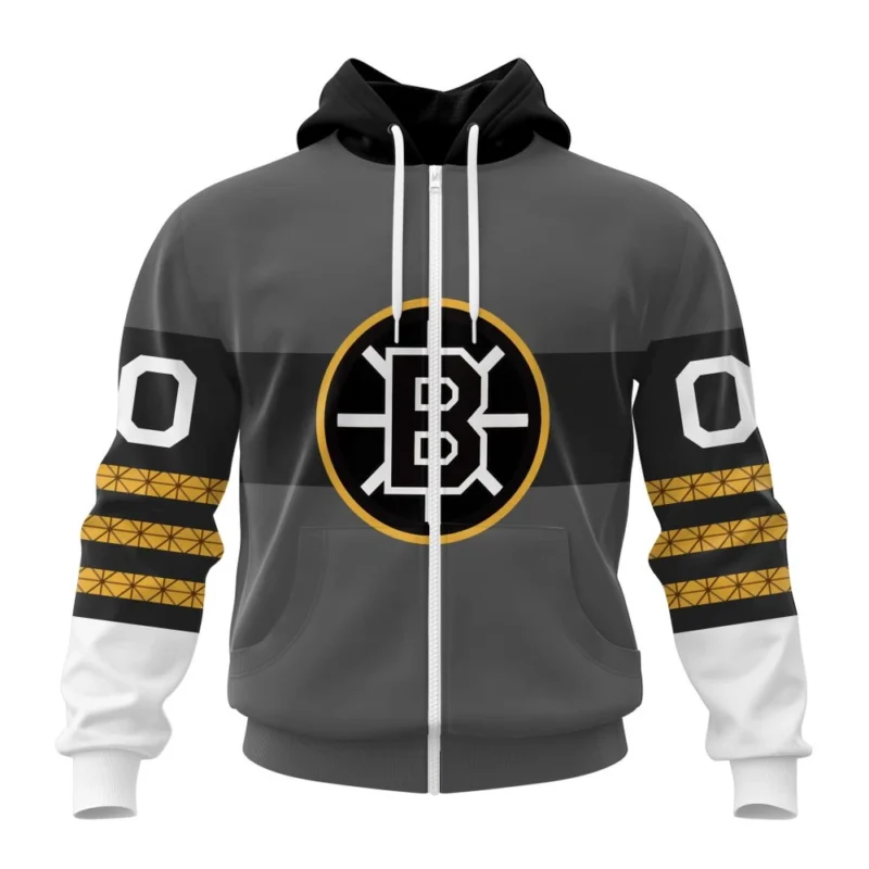 NHL Personalized Name And Number, Boston Bruins Personalized Alternate Concepts Kits,QTNHL Personalized Name And Number,080524B533