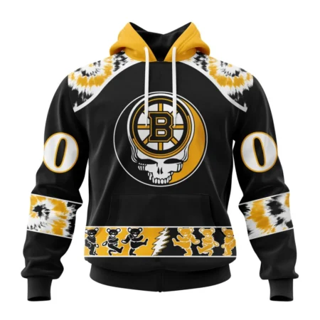 NHL Boston Bruins Special Grateful Dead Design,QTNHL080524A6