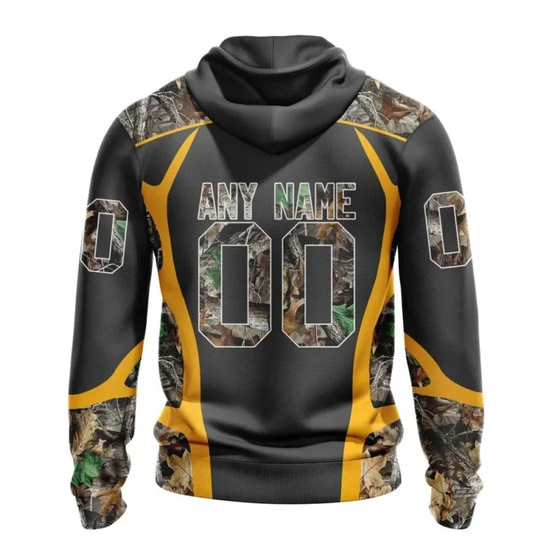 NHL Personalized Name And Number, Boston Bruins Special Camo Hunting Design ,QTNHL Personalized Name And Number,080524B70