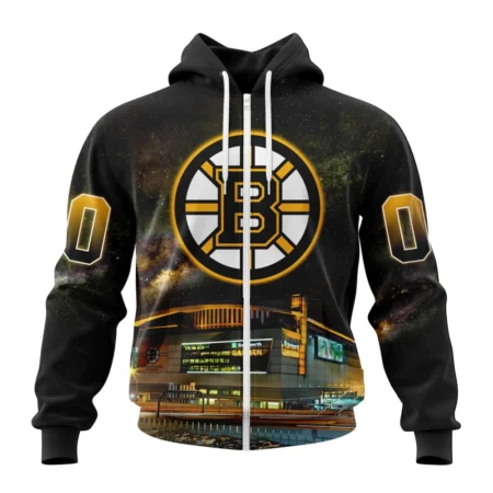 NHL Personalized Name And Number, Boston Bruins Special Design With Td Garden,QTNHL Personalized Name And Number,080524B720