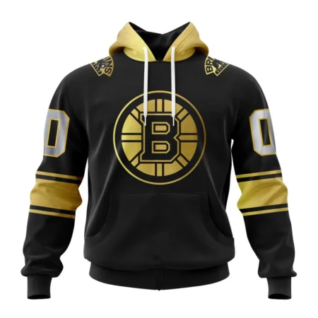 NHL Boston Bruins Special Black And Gold Design,QTNHL080524A784