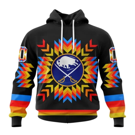 NHL Buffalo Sabres Special Design With Native Pattern,QTNHL080524A1039